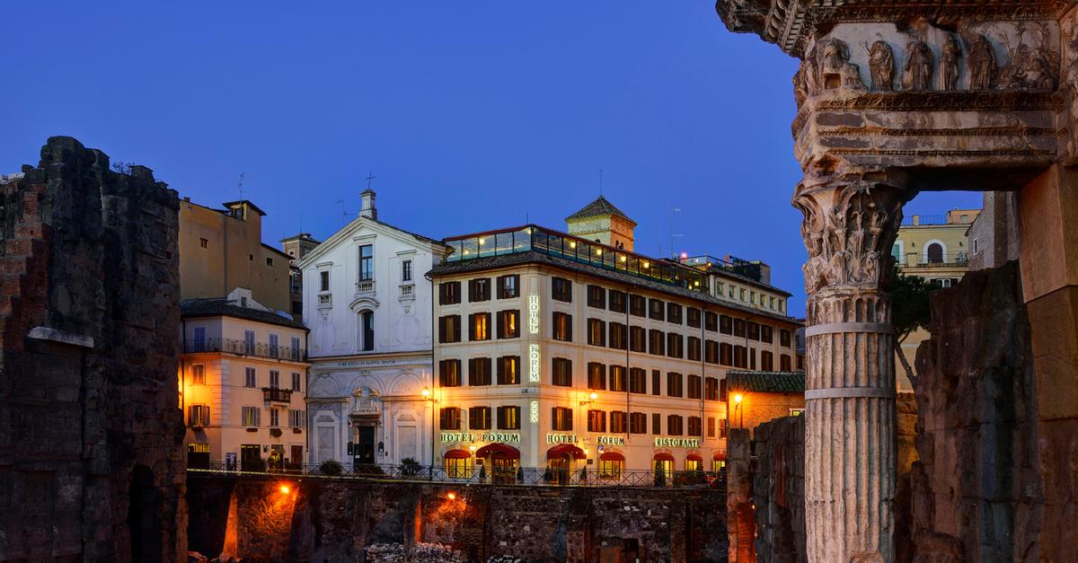 インペリアルフォーラムのローマのホテル ホテルフォーラム