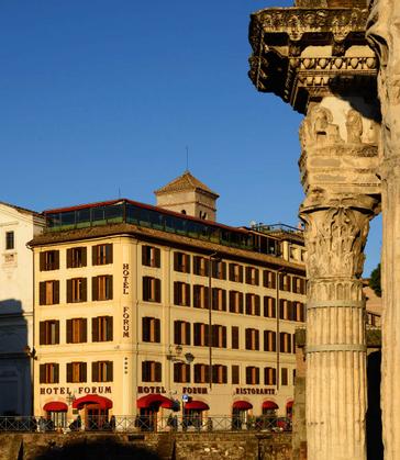 Hotel Forum | Rome | external view of the hotel forum in rome